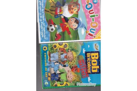 Oui-oui vol 9 et bob le bricoleur vol 2 dvd enfants , dessins animés , -  Autres Livres, K7 et DVD (4450739)