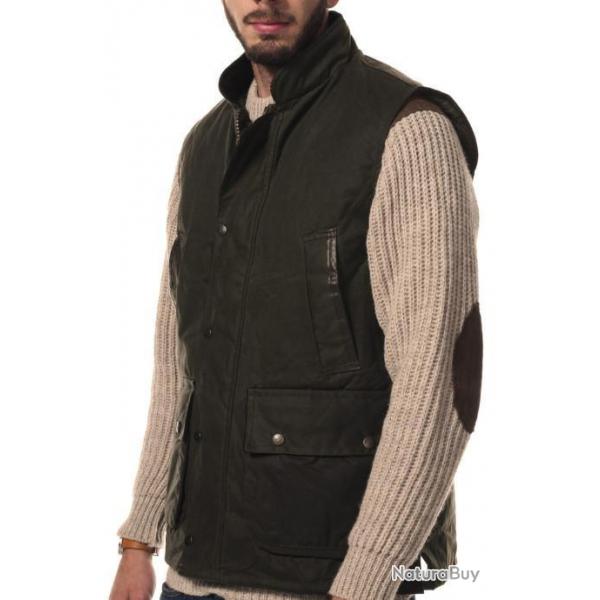 Gilet chasse cir vert Derwent