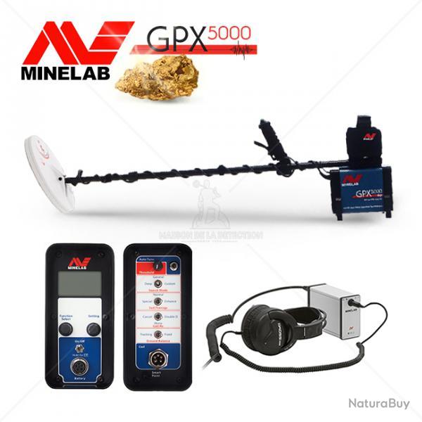 Dtecteur de Mtaux Minelab GPX 5000 - Dtecteur d'or