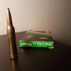 5 cartouches neuves 7mm rem mag Hirtenberger