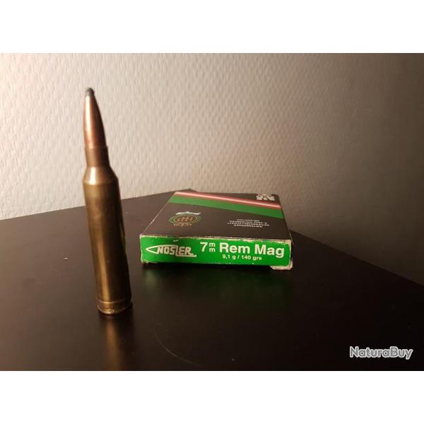 5 cartouches neuves 7mm rem mag Hirtenberger