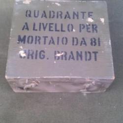 NIVEAU MORTIER 81, ITALIE, SECONDE GUERRE, ww2