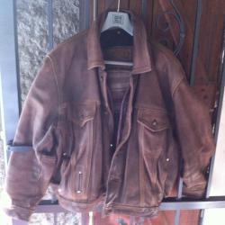 magnifique blouson vintage en cuir