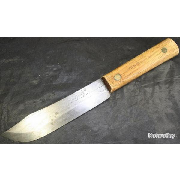 Couteau de Survie Buschraft Ontario Old Hickory Acier Carbone Made In USA OH5060