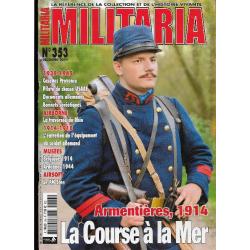 Militaria magazine 353 armentières 1914 ,airsoft le pm sten,bonnets soviétiques, casques provence