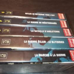 Lot de 5 VHS Images de Guerre 1939 - 1945