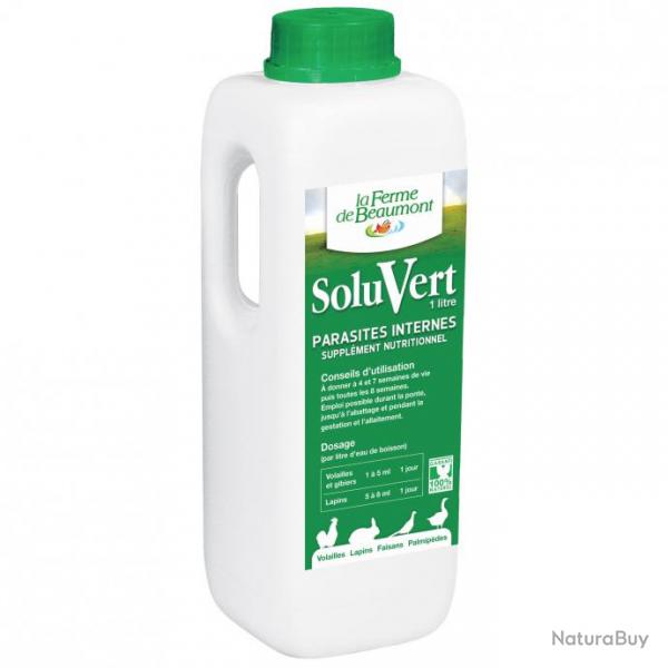 SoluVert 1 L - Vermifuge  base de plantes