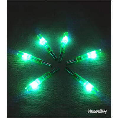 Nockturnal FIT Encoche lumineuse verte - Lot de 3