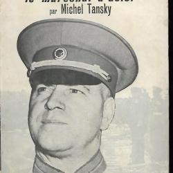 Joukov, le maréchal d'acier  par michel tansky, urss , front de l'est , armée rouge