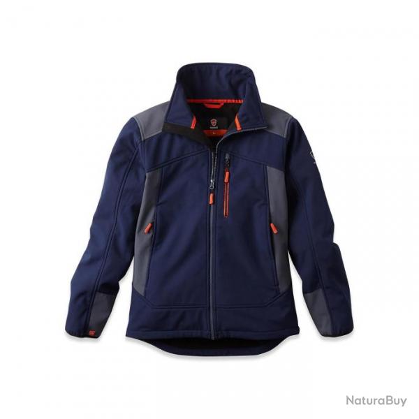 Softshell impermable Parade Protection OSTROV M Bleu marine