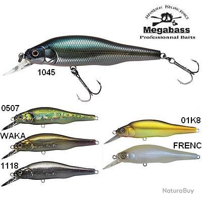 Leurre Megabass X80 Trick Darter Col. WAKA
