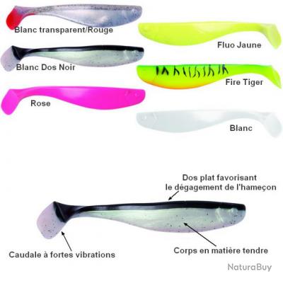 silure au leurre souple