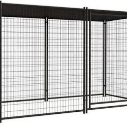 Chenil XXL abri chien enclos parc cage chenil extérieur chenil en panneaux cielterre-commerce