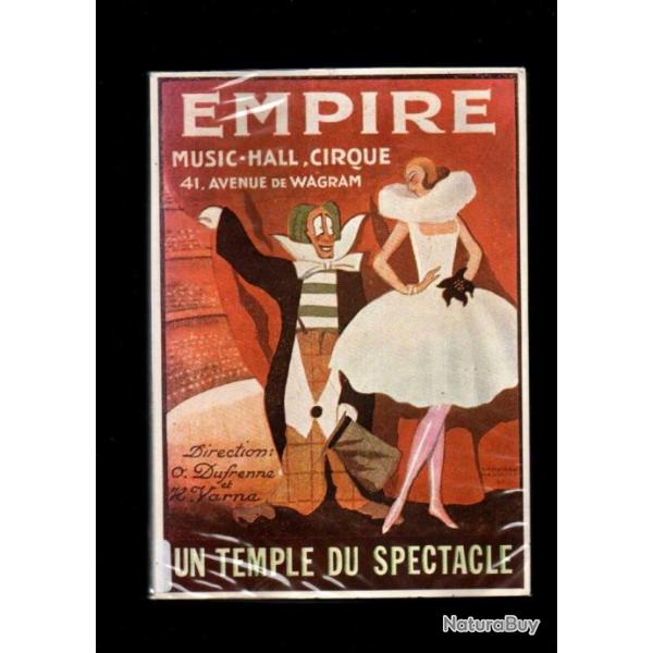 L'Empire un temple du spectacle Jacques Salles Paris Music Hall Wagram