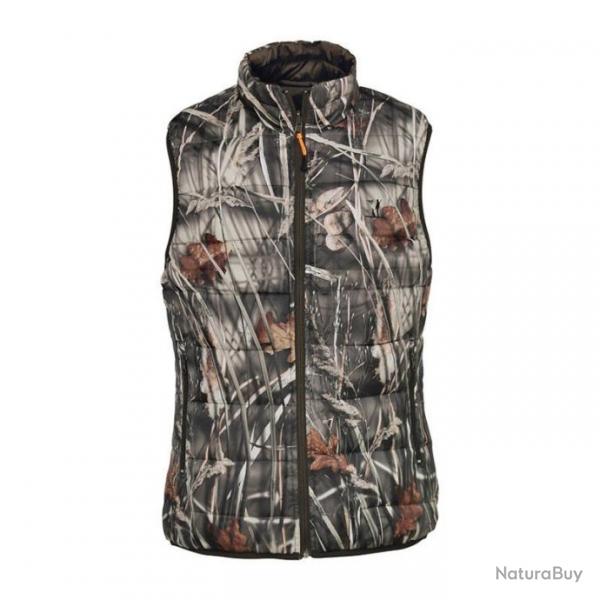 Gilet rversible Percussion Warm Marron et GhostCamo Wet TAILLE 3XL