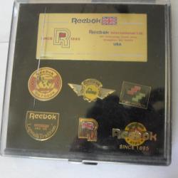 Coffret de 6 Pin's Reebok Limited Edition Volume 1