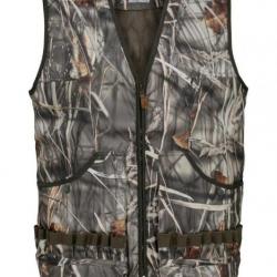 Gilet De Chasse Palombe GhostCamo Wet Percussion