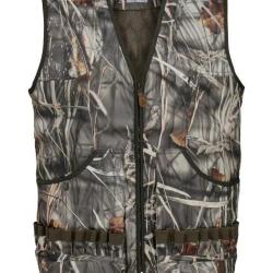 Gilet De Chasse Palombe GhostCamo Wet Percussion