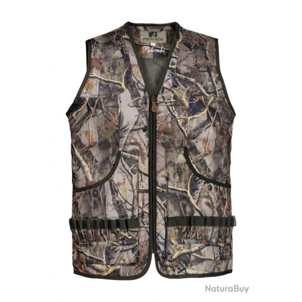 Gilet de chasse Palombe GhostCamo Forest Percussion