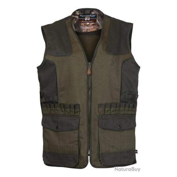 Gilet de chasse Tradition broderie Percussion