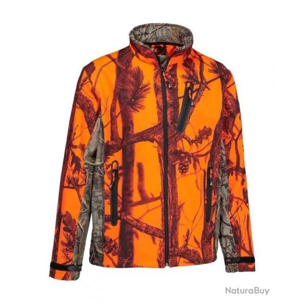 Blouson De Chasse Softshell Ghostcamo B B Percussion