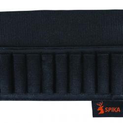 Cartouchière De Crosse Néoprène Spika 10 balles Pour Carabine