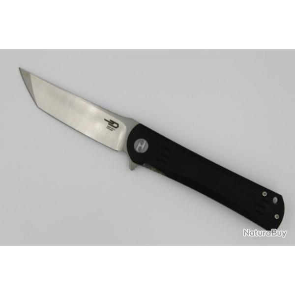 Couteau Bestech Knives Tanto Kendo Lame Acier D2 Manche G-10 Linerlock BTKG06A1