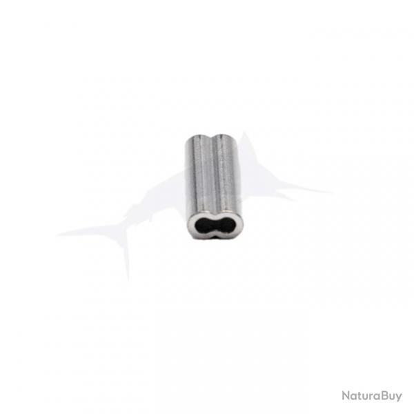 Sleeves Aluminium double 2.3mm Pochette de 50