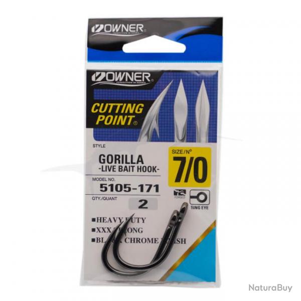 Owner 5105 Gorilla Live Bait 7/0