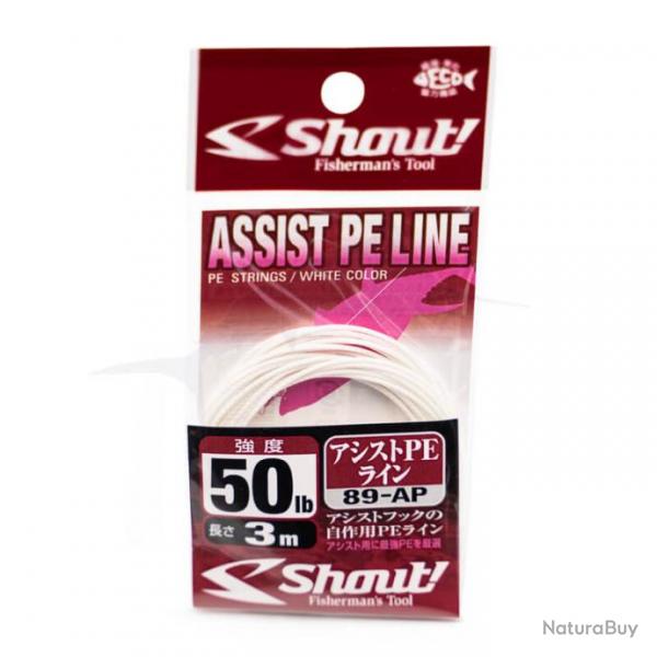 Shout Assist PE Line 89-AP 50lb