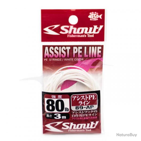 Shout Assist PE Line 89-AP 80lb