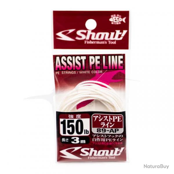 Shout Assist PE Line 89-AP 150lb
