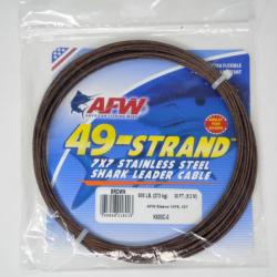 Cable acier AFW 9m (90, 175, 275 ou 600 lbs) 600lb