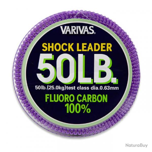 Varivas fluorocarbon shock leader 50lb