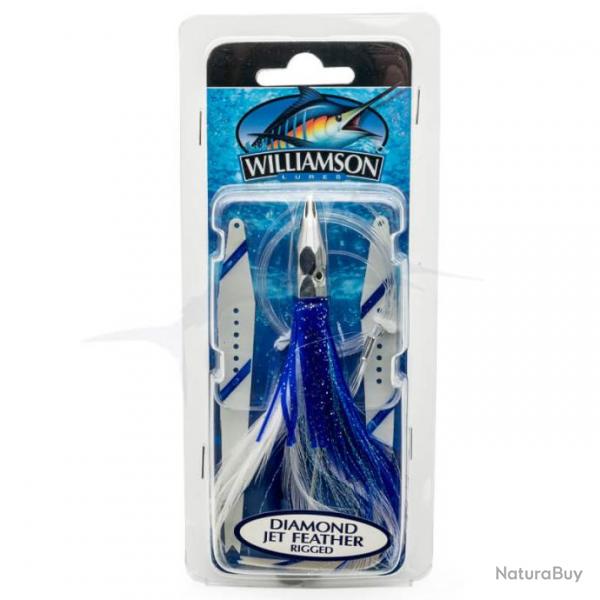 Williamson Diamond Jet Feather avec Sonic Strip Bleu