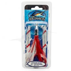 Williamson Diamond Jet Feather avec Sonic Strip Rouge