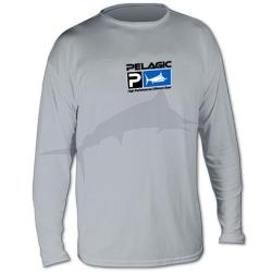 L-Shirt Pelagic Aquatek L Gris