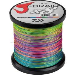 Daiwa Tresse J-Braid X 8 (1500m) Multicolore 58lb
