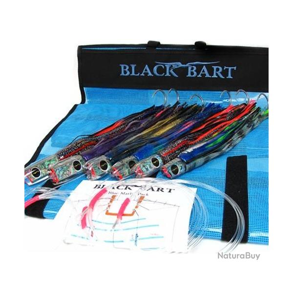 Black Bart Blue Marlin Rigged Pack 50-80 lb