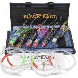 Black Bart Tuna Dolphin Rigged Pack 20-50lb