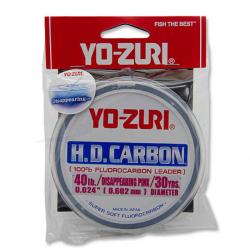 Yo-Zuri Fluorocarbon H.D. Carbon Rose 40lb