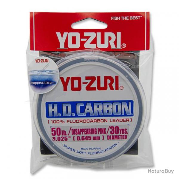 Yo-Zuri Fluorocarbon H.D. Carbon Rose 50lb