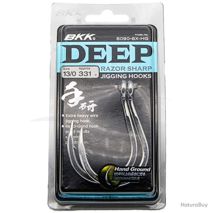 BKK Deep Razor Sharp Jigging Hooks (8090-6X-HG)