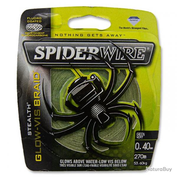 SpiderWire Stealth Glow-Vis Braid 270m