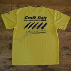 T-Shirt Craft Bait Jaune LL