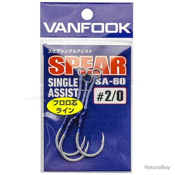 Vanfook Spear Single Assist SA-60 2/0