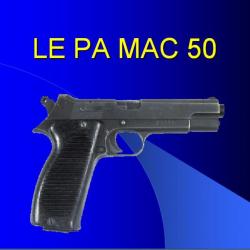 3 Manuels / notices techniques en Francais sur le Pistolet Auto modèle 1950 (MAC50)