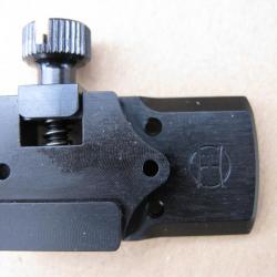 Montage Docter Sight, Buris, Meosight, pour carabine CZ avec rail de 19,5 mm de large