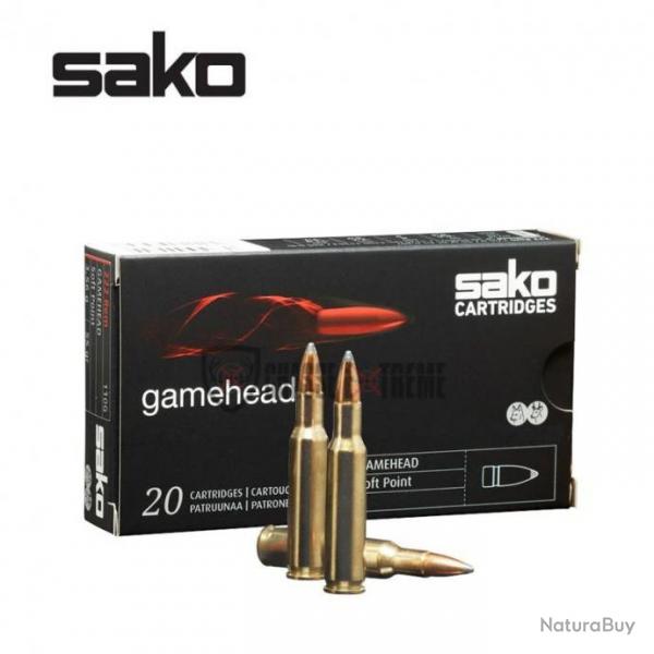 20 Munitions SAKO Gamehead Sp Cal 22-250 Rem 50 Gr