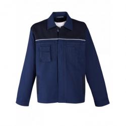 Veste coton Bicolore avec Liseré SINGER SAFETY VAR/VARY S Bleu marine